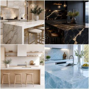 30 Blue Countertop Kitchen Ideas for Bold Statement Spaces