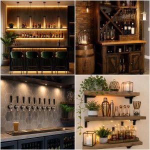 30 Budget-Friendly Home Bar Ideas for Entertaining