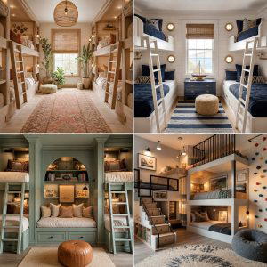 30 Bunk Room Ideas for Fun and Functional Kids Spaces