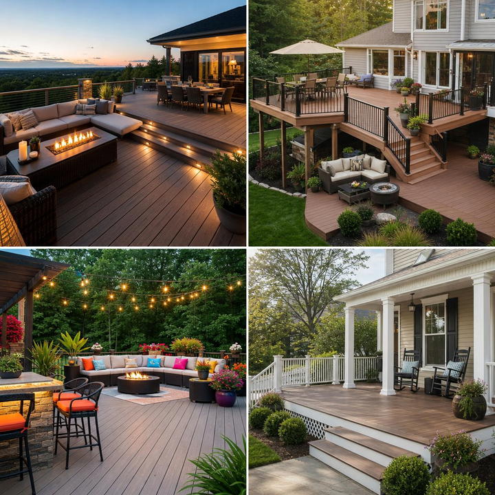 30 Composite Deck Ideas- Stylish and Durable Outdoor Designs