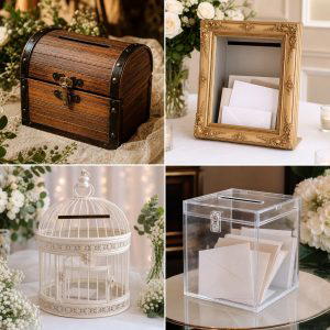 30 Creative Wedding Card Box Designs for Guests