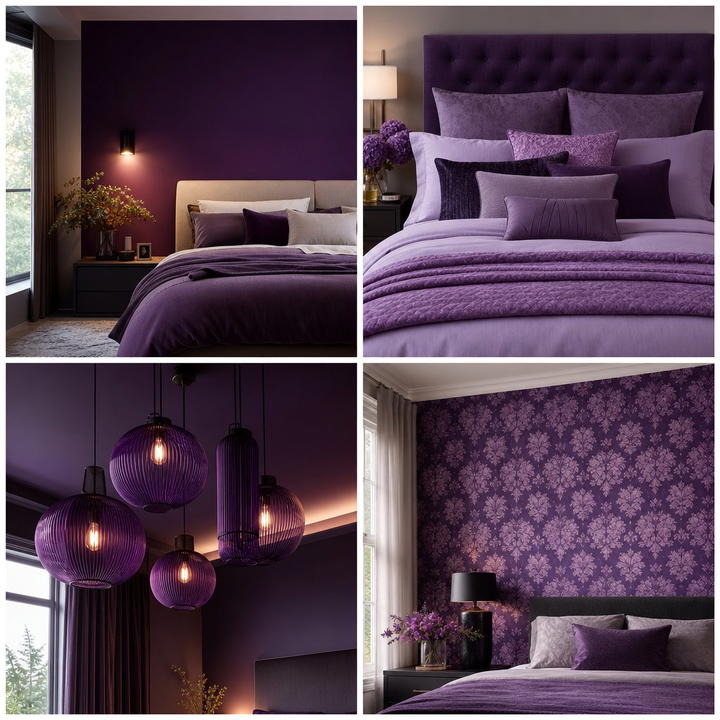 30 Dark Purple Bedroom Ideas for Dramatic Luxury Spaces