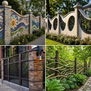 30 Decorative Fence Ideas to Enhance Your Yards Aesthetic