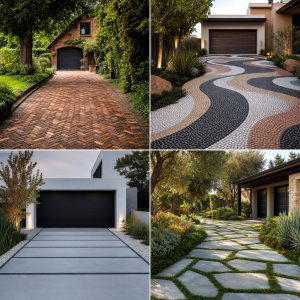 30 Driveway Entrance Ideas for Impressive Arrivals
