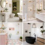 30 Elegant White Tile Bathroom Design Concepts