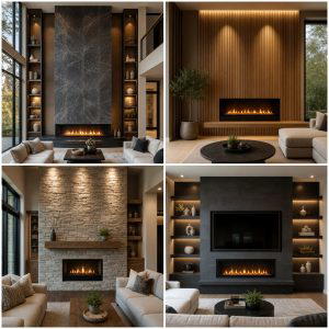 30 Fireplace Wall Ideas to Transform Your Living Space