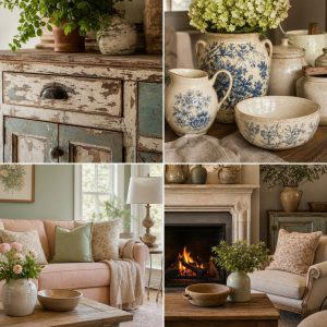30 French Country Fireplace Ideas- Rustic Charm