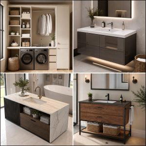 30 Functional Bathroom Furniture Ideas to Maximize Space