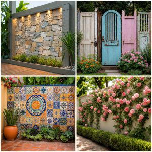 30 Garden Wall Ideas for Vertical Planting and Privacy Screens