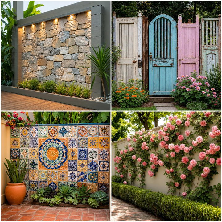 30 Garden Wall Ideas for Vertical Planting and Privacy Screens
