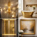 30 Gold Bathroom Ideas for Luxurious, Modern Spaces