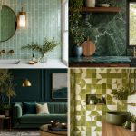 30 Green Bathroom Tile Design Ideas for a Refreshing Oasis