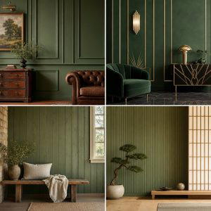 30 Green Panelling Ideas for a Serene Bedroom