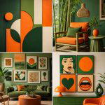 30 Green and Orange Living Room Ideas for Bold Style