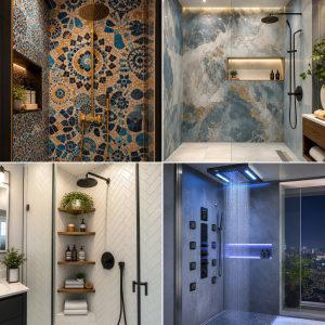 30 Half-Wall Shower Ideas- Sleek Bathroom Design Solutions