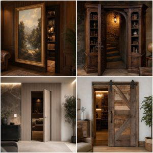 30 Hidden Door Ideas- Secret Storage and Creative Spaces