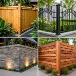 30 Innovative Corner Fence Solutions for Yard Boundaries