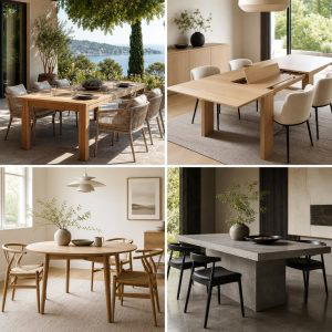 30 Innovative Table Design Ideas for Functional Spaces