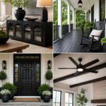 30 Inviting Black Porch Ideas for a Modern Outdoor Oasis