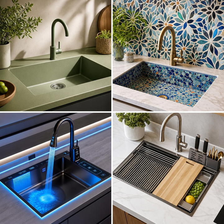 30 Kitchen Sink Ideas Combining Function and Style