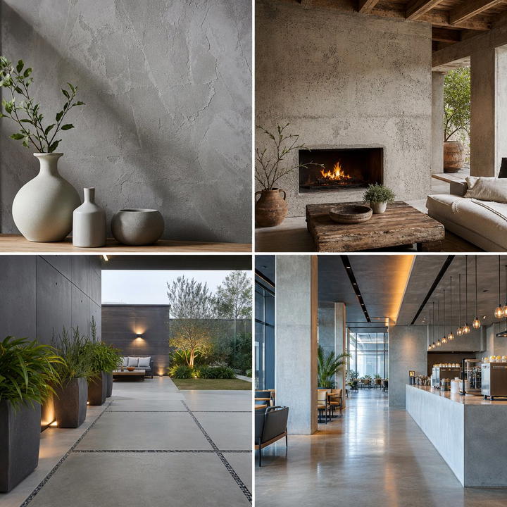 30 Modern Concrete Floor Ideas for Low-Maintenance Interiors