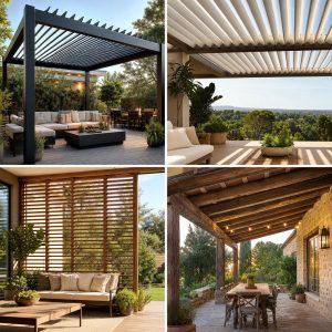 30 Partially Covered Deck Ideas for Flexible Outdoor Living