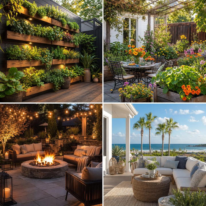30 Patio Garden Ideas for Lush Small-Space Greenery