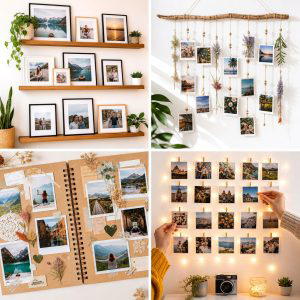30 Photo Display Ideas to Showcase Your Favorite Memories