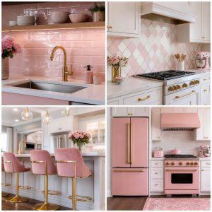 30 Pink Kitchen Ideas to Refresh Your Cooking Space