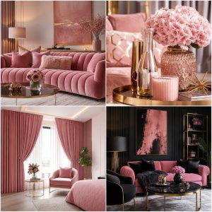 30 Pink Living Room Ideas for Soft and Inviting Spaces