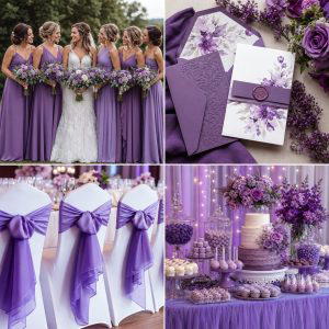30 Purple Wedding Theme Ideas for Regal Celebrations