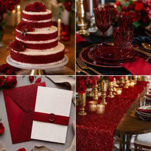 30 Red Wedding Theme Ideas for Bold and Romantic Celebrations