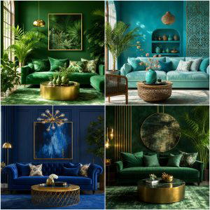 30 Refreshing Blue and Green Color Combos for Home Decor