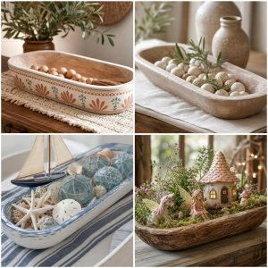30 Rustic Dough Bowl Decor Concepts for Farmhouse-Inspired Homes
