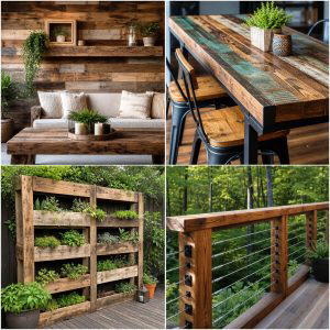 30 Rustic Farmhouse Stair Railing Ideas and Designs