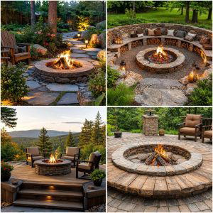 30 Rustic Fire Pit Ideas for Cozy Outdoor Gatherings