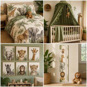 30 Safari Nursery Decor Ideas for Adventurous Baby Rooms