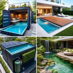 30 Shipping Container Pool Ideas for Modern Backyards