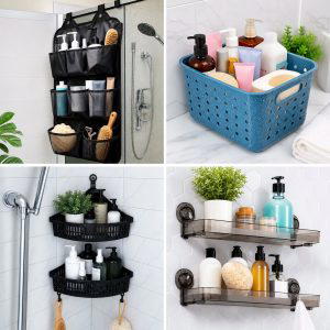 30 Shower Storage Ideas to Declutter Your Bathroom