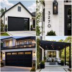 30 Single-Story White House Black Trim Exterior Inspirations