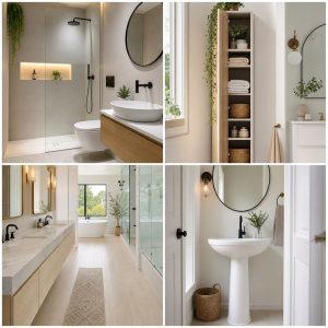 30 Small White Bathroom Ideas to Brighten Compact Spaces