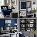 30 Soothing Blue & Grey Living Room Designs for Relaxing Spaces