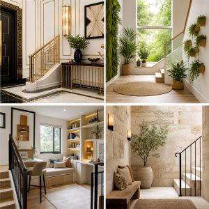 30 Stair Landing Ideas to Maximize Functional Spaces