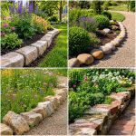 30 Stone Garden Edging Ideas for Defined Outdoor Spaces