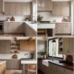 30 Stunning Taupe Kitchen Cabinet Designs for Modern Homes