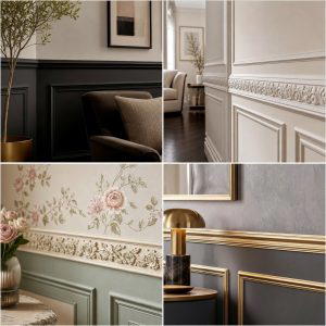 30 Stylish Chair Rail Molding Ideas to Elevate Your Interiors