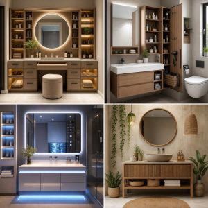 30 Stylish Makeup Vanity Ideas for a Functional Beauty Space