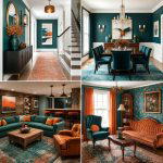 30 Teal & Orange Room Color Schemes for Vibrant Home Decor