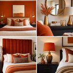 30 Warm Burnt Orange Bedroom Designs for Cozy Autumn Vibes