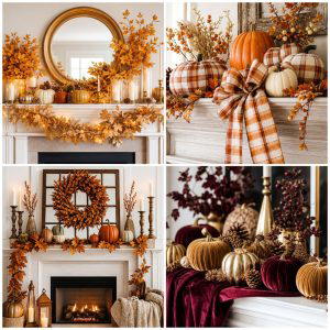 50 Fall Fireplace Decor Ideas to Warm Autumn Gatherings